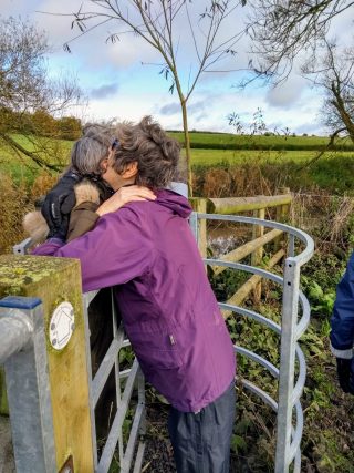 Me Spot retreat kissing gate